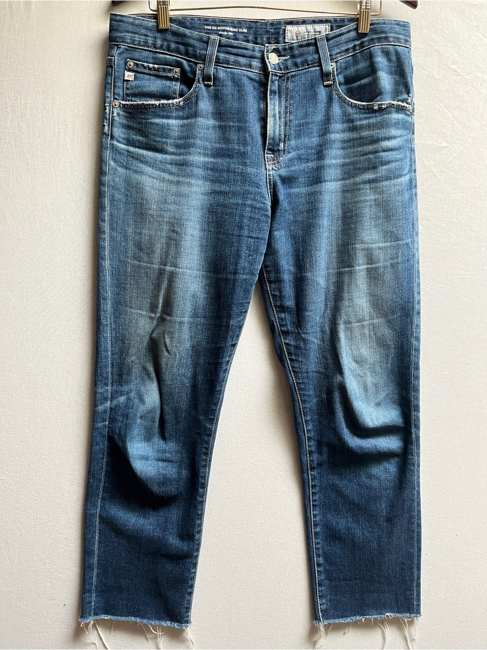 Ag Adriano Goldschmied Ex-Boyfriend Slouchy Slim Jeans 30R